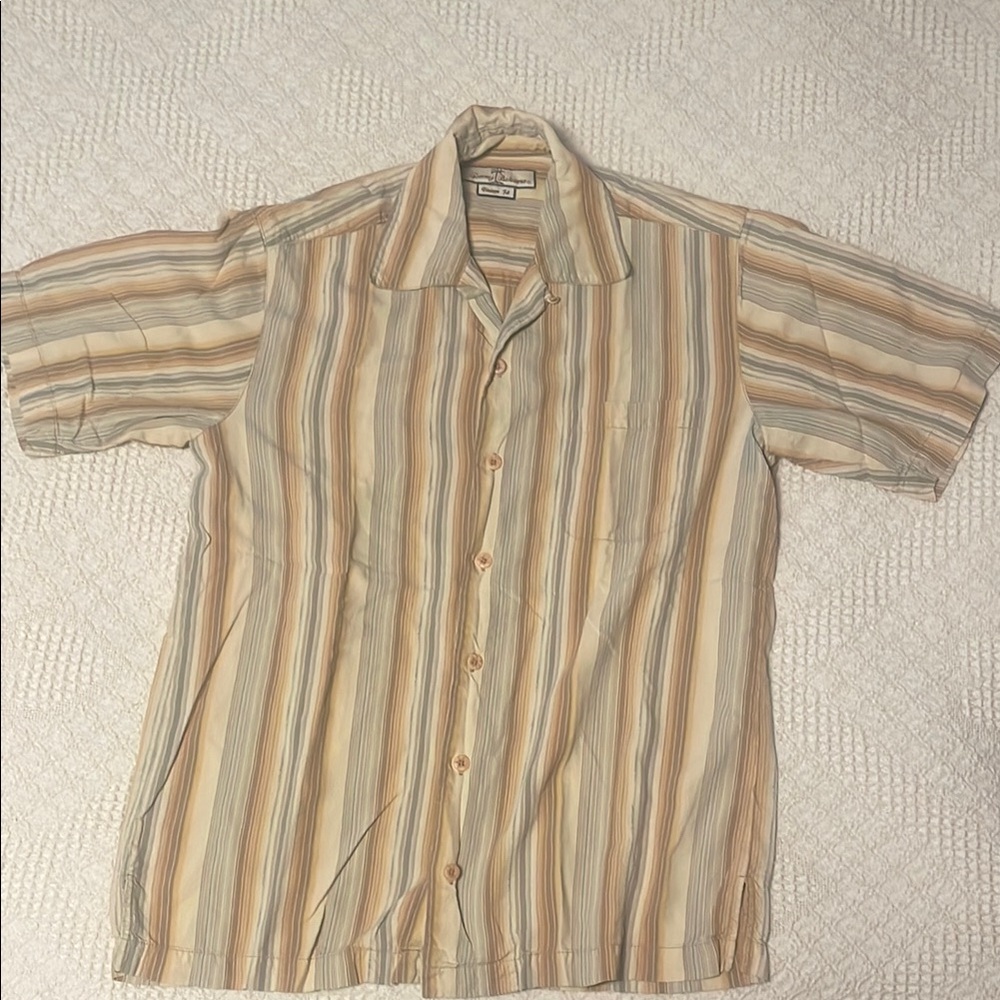 Tommy Bahama Striped Silk Shirt
